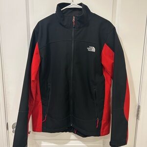 The North Face Men's Performance Jacket in Black and Red